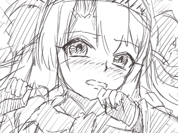 描いてるやつの顔だけ 