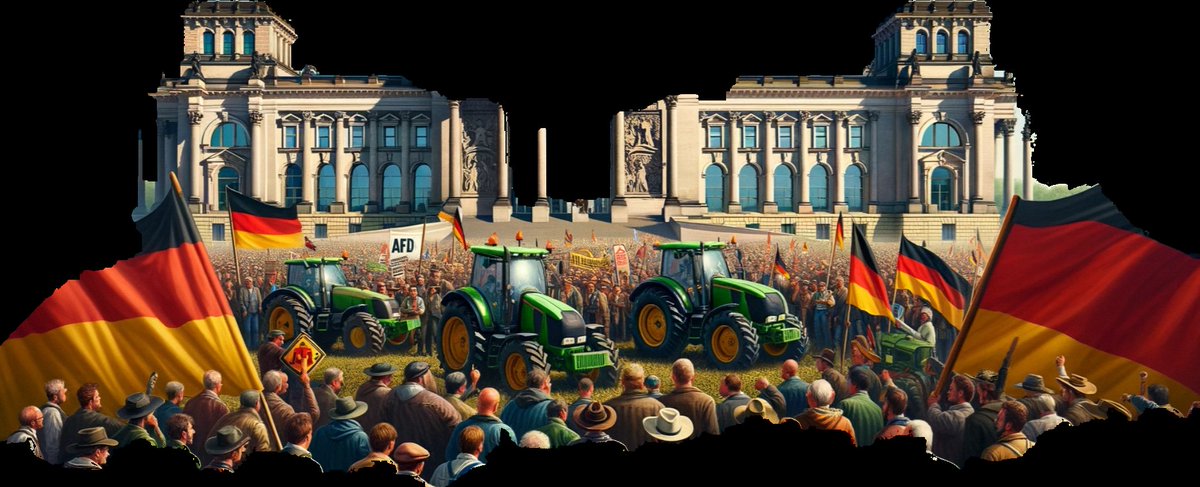 Folgt man der politischen Hysterie, die aufgrund der Proteste des #Bauernverband verbreitet wird, bedrohen sie unsere Demokratie. Tatsächlich nutzen radikale Gruppen und Parteien weltweit politische Unzufriedenheit. Die Proteste 2020/2021 gegen die #Corona -Politik haben das