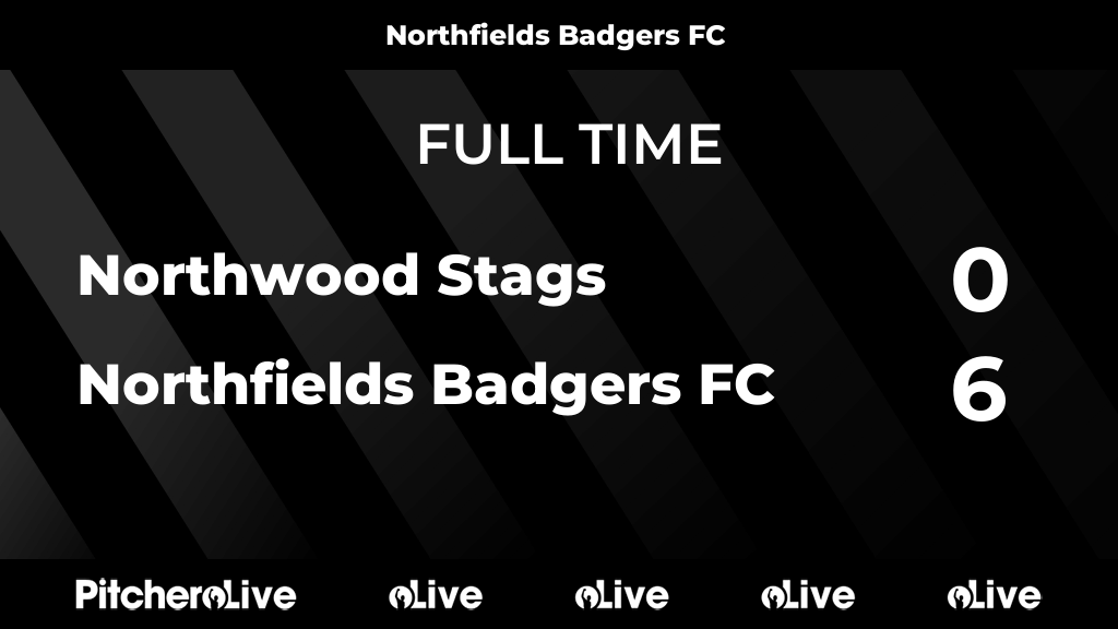 nfieldsbadgers's tweet image. FULL TIME: Northwood Stags 0 - 6 Northfields Badgers FC
#NORNOR #Pitchero
pitchero.com/clubs/northfie…