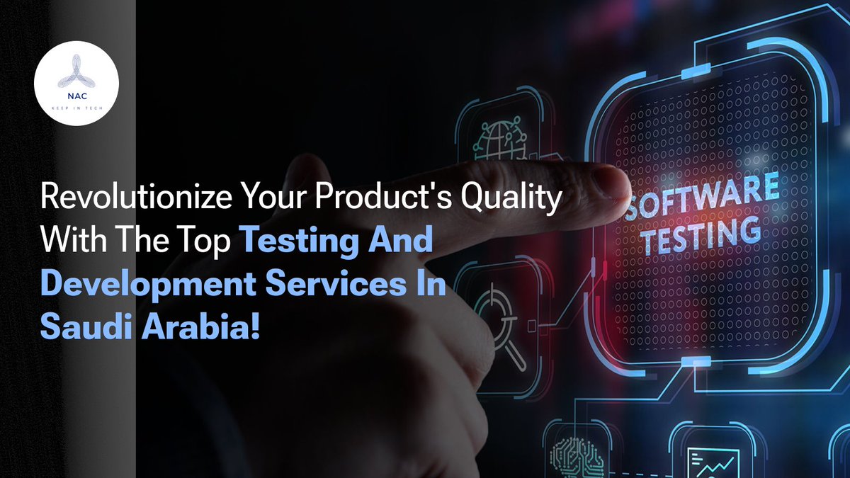 nactechsolution's tweet image. Revolutionize your product&apos;s quality with the top testing and development services in Saudi Arabia! bit.ly/47WT2C9

#SCCA24 #TestingSoftware #tester #Webdesign #ERP #applications   #softwarequalityassuranceandtesting #CES2024ROG $PNDC #uiuxdesign #nactechsolution
