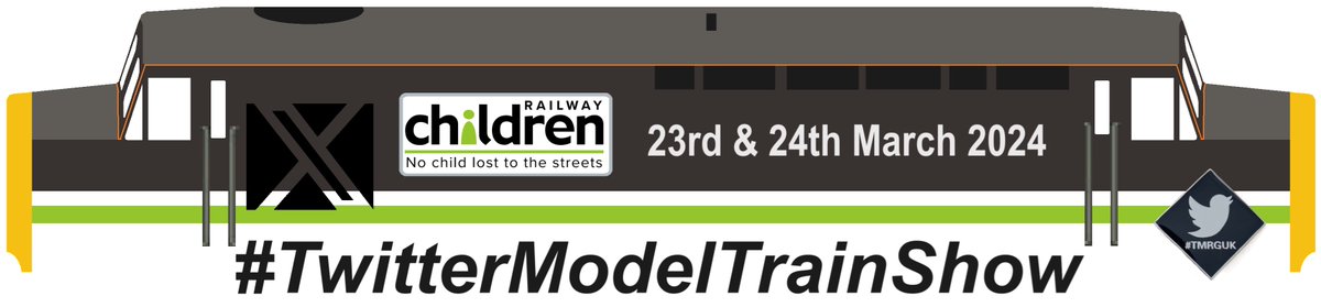 📣 #TwitterModelTrainShow returns, 23rd &amp; 24th March 2024

🚂 #TMRGUK 
Please repost. 

Please support <a href="/RailwayChildren/">Railway Children</a> by purchasing your show mugs, stickers and magnets here… redbubble.com/i/magnet/Twitt…