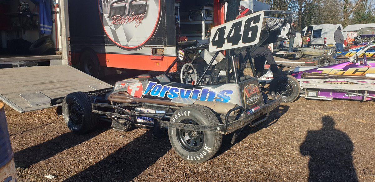 Another long distance visitor Scottish superstox driver 446 Dean Johnston