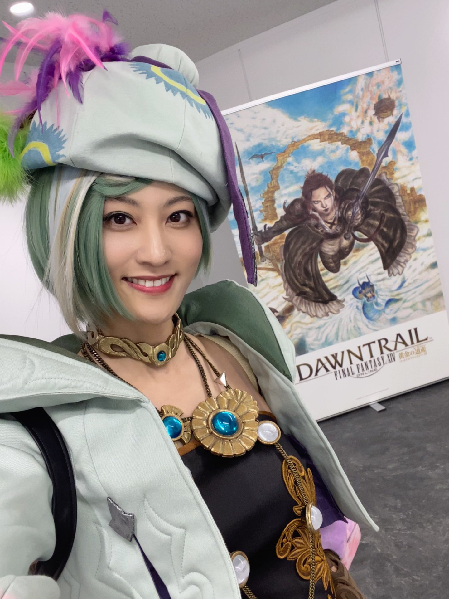 FF14 エオカフェ アクキー ピクトマンサー ファイナルファンタジーXIV ジョブアクリルキーホルダー