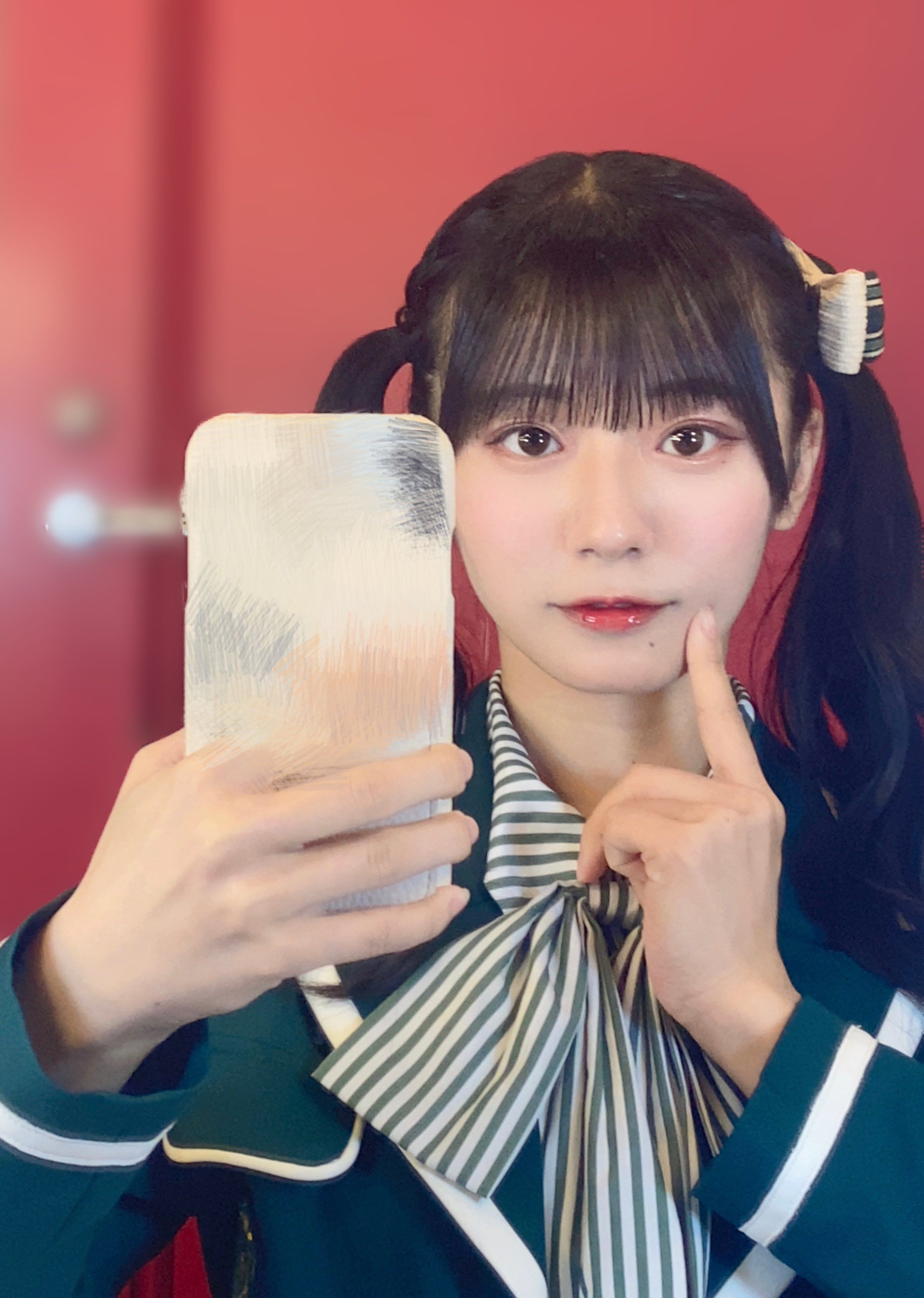 ニアジョイ 大信田美月 直筆 無謀人 大信田美月 はにかみショート ニアジョイ