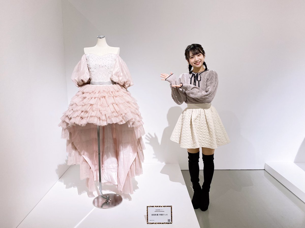 NMB48衣装展 に #青原和花 と #芳賀礼 がお邪魔しました💗 ＼ #NMB48