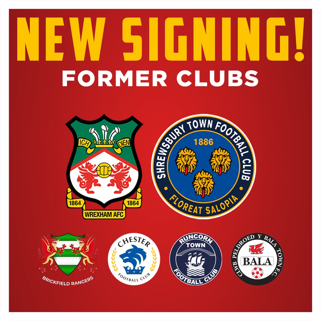 ✍️ | Fancy a new signing? 👀 With @Wrexham_AFC facing @shrewsburytown in the #EmiratesFACup today, it’s only right that we announce a player who has been at both clubs… 😄