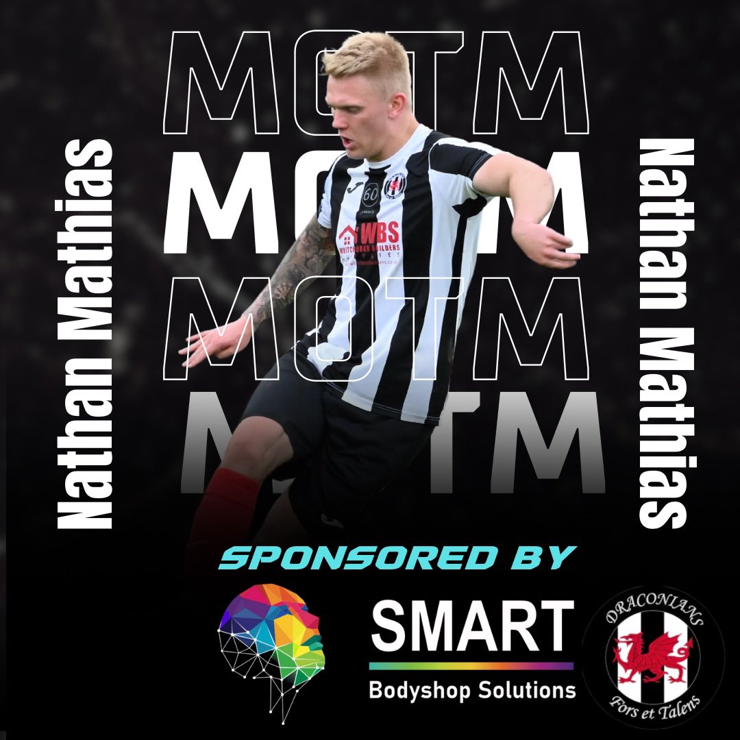 ‼️𝗠𝗢𝗧𝗠‼️

Your 𝗠𝗢𝗧𝗠 for the 3-2 win against <a href="/mumblesseniors/">Mumbles Rangers</a> was vice captain 𝗡𝗮𝘁𝗵𝗮𝗻 𝗠𝗮𝘁𝗵𝗶𝗮𝘀 who was instrumental throughout. 

<a href="/Nat7Mathias/">Nathan Mathias</a> is sponsored by 𝗦𝗠𝗔𝗥𝗧 𝗕𝗼𝗱𝘆𝘀𝗵𝗼𝗽 𝗦𝗼𝗹𝘂𝘁𝗶𝗼𝗻𝘀