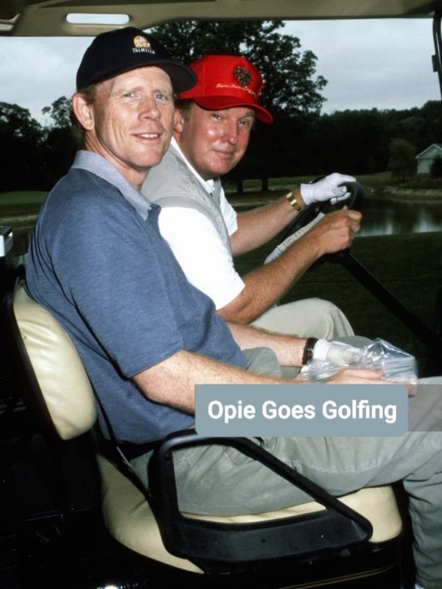 Ron Howard the hypocrite