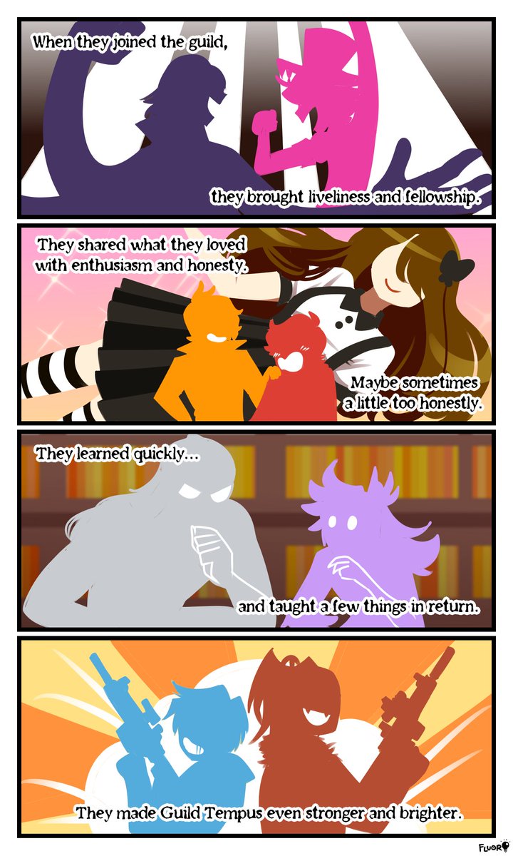 [#Bettelful / #FlayonsCrayons / #PIHAKKASSO / #JosuijiArt] A fairy tale about an adventurer's guild, continued 