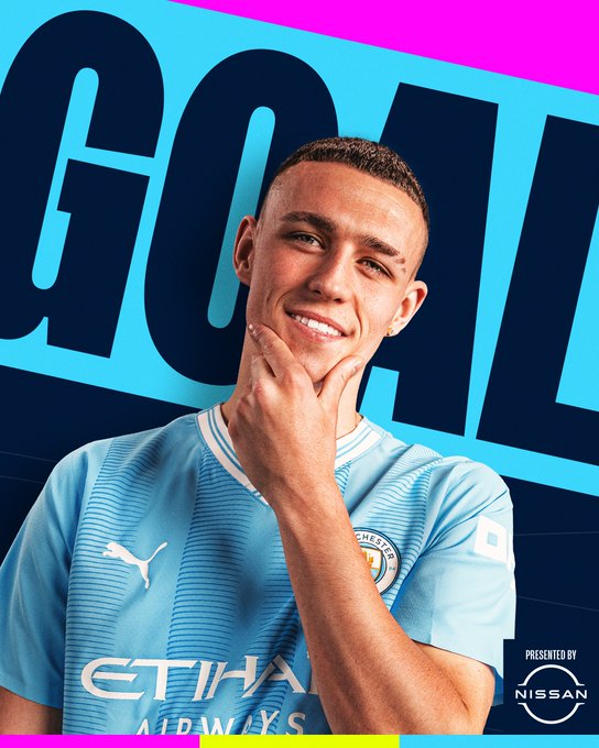 UNSTOPPABLE corner routine from  @ManCity  and  @PhilFoden  😮‍💨