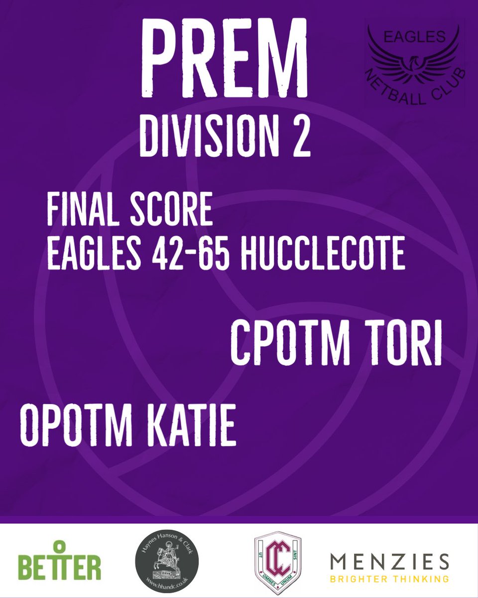 A loss today for the Prem team, lots to take from the game back to training before the next game. 💪🏼Congrats to sisters <a href="/K_Fisher21/">Katie Fisher</a> and <a href="/txri_fisher/">Tori Fisher</a> 💜🦅