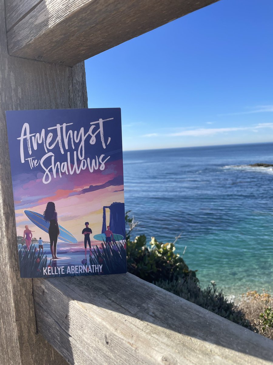AbernathyKellye's tweet photo. Coming soon, the companion novel to The Aquamarine Surfboard!Amethyst, The Shallows will be released February 6th. https://t.co/18mZJ6BVXk
