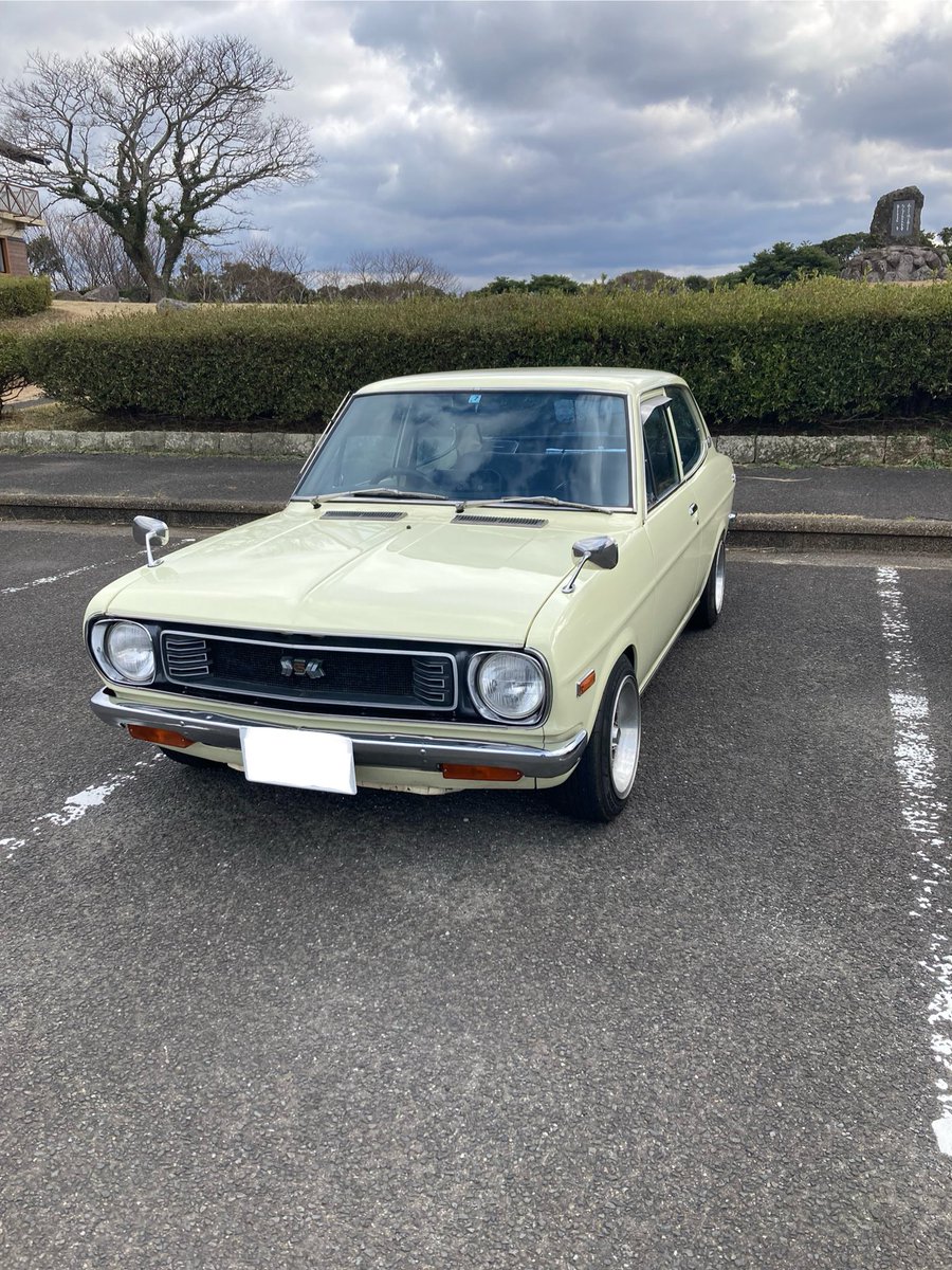 k_kt77's tweet photo. B110サニー
40年振りにドライブした。
懐かしすぎる🥹 https://t.co/Zokygys9by