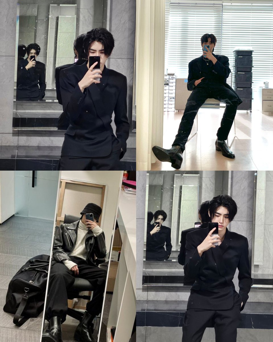 hourly_sh's tweet image. these mirror shot of sunghoon ✮