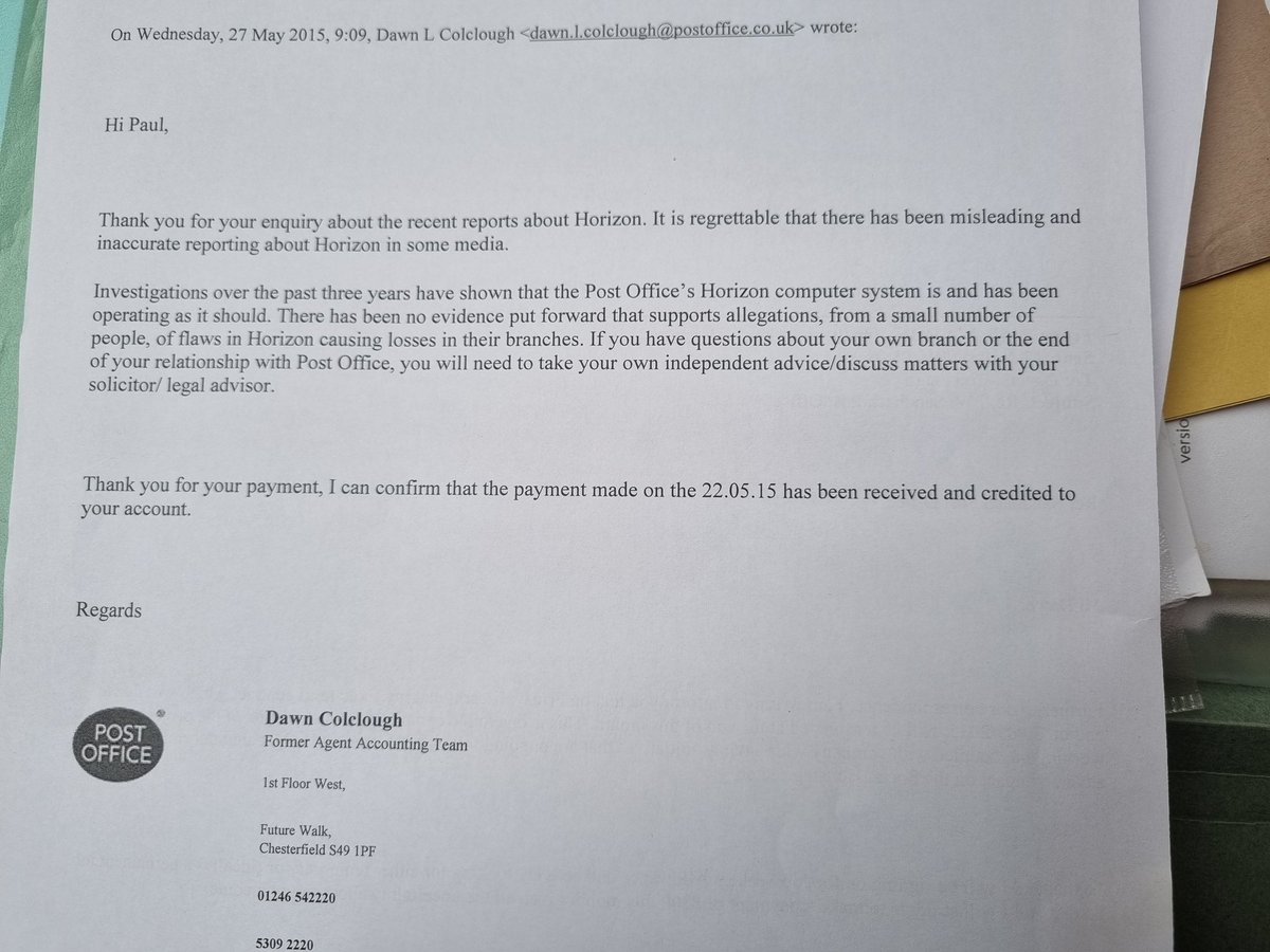 PWatkins2911's tweet image. Clearing out some bits ahead of a house move and found this. 
Are you still so sure Dawn?
@CastletonLee @chrish9070 @nickwallis