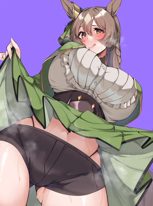 sekbで描かせていただきました、アツいレース後のサトノダイヤモンドです! 