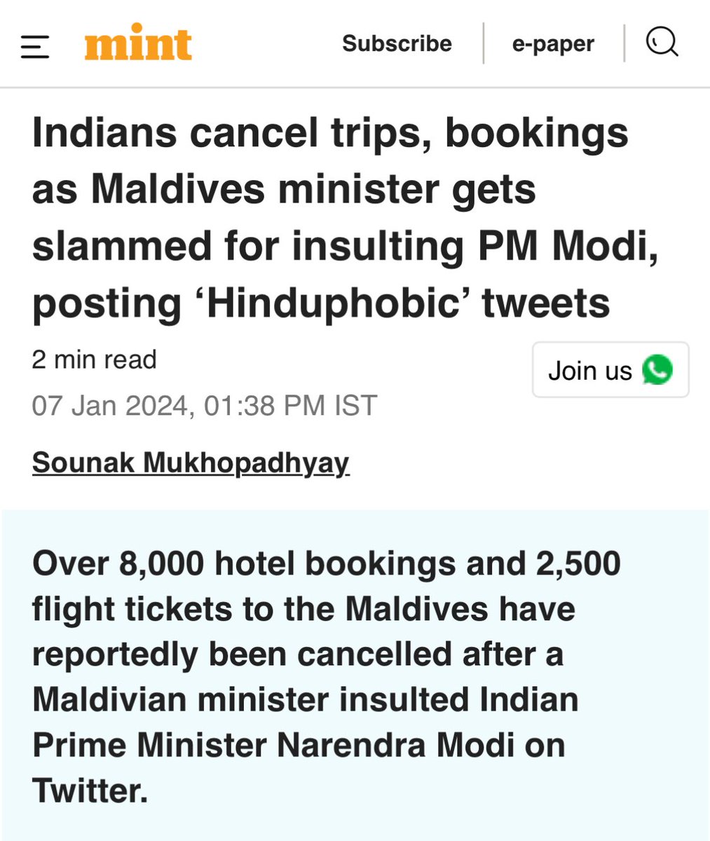ravishankar300's tweet photo. Our PM, @narendramodi, represents our pride. Insulting him won't be tolerated. Hope this incident serves as a lesson for Maldives officials.
#RespectPMModi
#RespectLeaders #GlobalUnity https://t.co/SzCID3tzqh