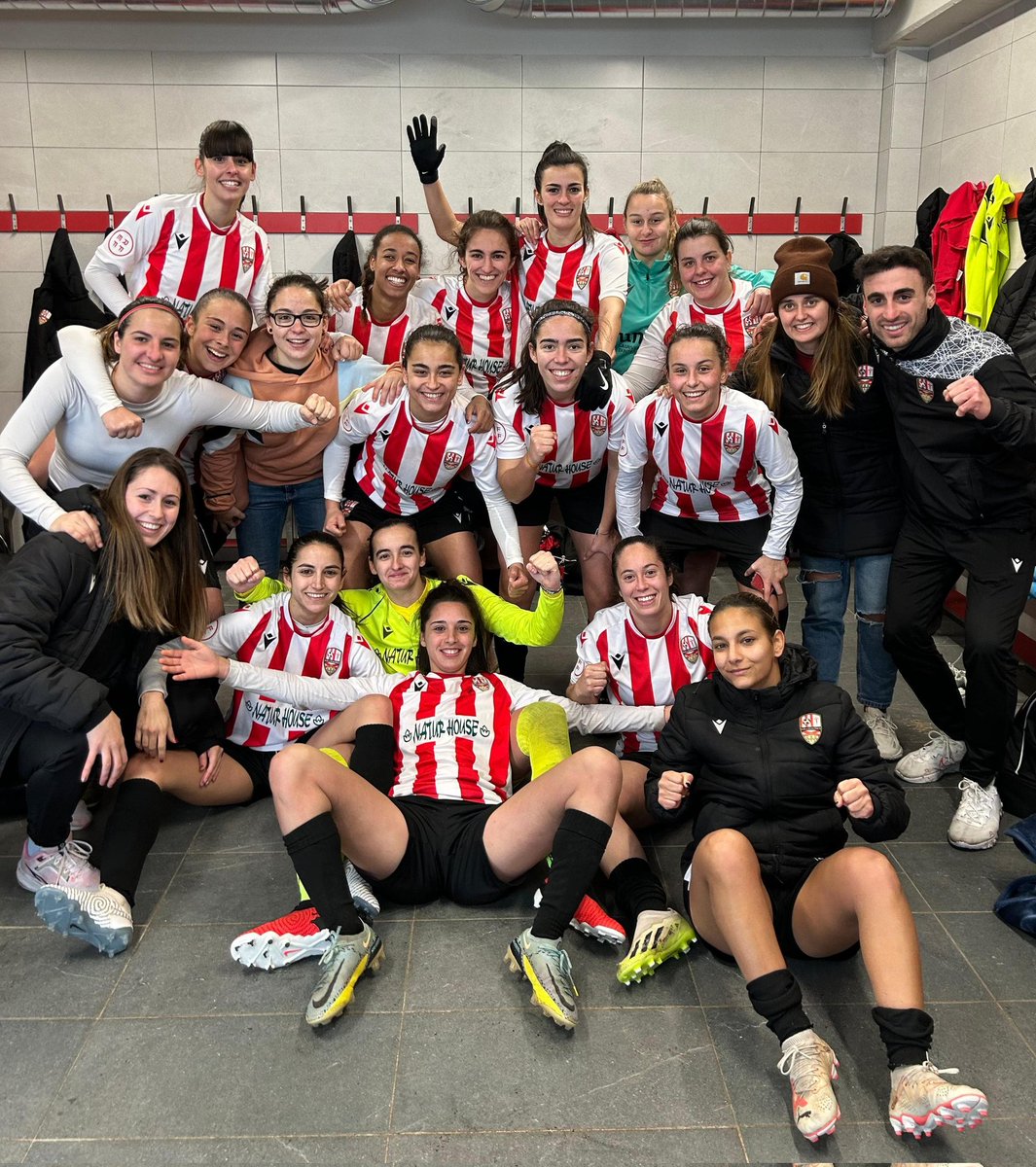 🔝 Gran inicio de 2024 para el equipo femenino: 2-0 a la Mutilvera y cuarta victoria consecutiva. ¡Que siga la racha!