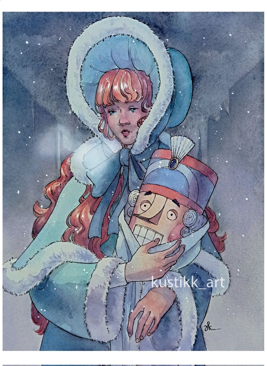 Kustikk_art's tweet photo. Мой любимый мультик детства❤️

#арт #фанарт #art #fanart #thenutcracker #щелкунчие https://t.co/JJginZUTJY