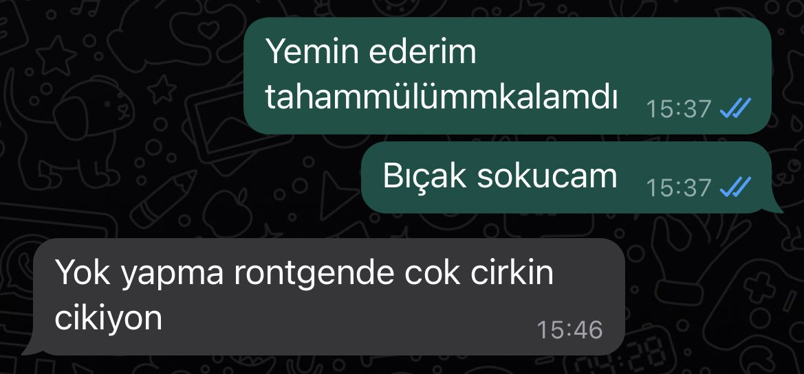 kendimi bıçaklamaktan vazgeçiren o söz ✨