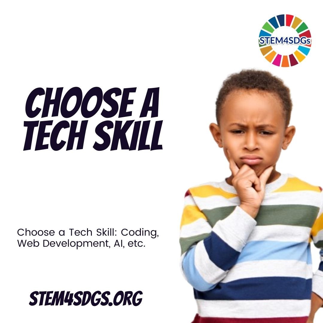STEM4DEV's tweet photo. Hey Future Tech Trailblazers! Now that your sights are set on tech skills, it might seem confusing deciding which one to pick.

Here is a list of tech skills to help you make a good choice:

Coding/Programming:
The language of computers!...
 #TechJourney #FutureTechies# https://t.co/3dxFaC7P0O