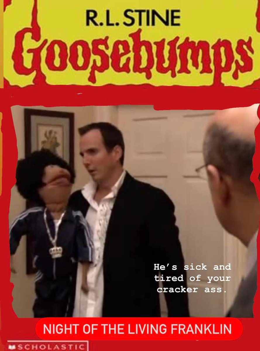 halloween_24_7's tweet image. The Goosebumps/Arrested Development crossover I never knew I needed! 😂