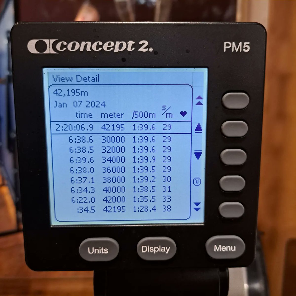 🚨 WORLD RECORD ALERT 🚨

New <a href="/concept2/">Concept2</a> RowErg marathon World Record. Finally, after 14 years of training, I was able to break it.

<a href="/WorldRowing/">World Rowing</a>

#worldrecord #maailmanennätys #rowingfinn #rowing #joelnaukkarinen #soutu #joeltherowingfinn #soutajatsomessa #roadtoOlympics
