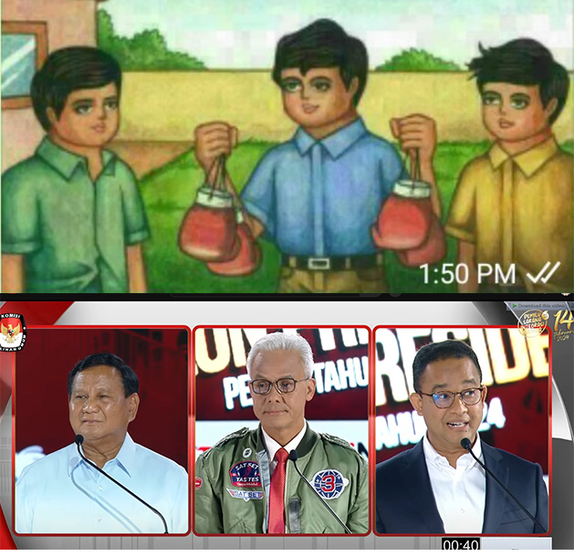 #DebatCapres

WKOWKOWKOWKOWKO PAS BANGET MEME INI MANA POSISINYA SAMA LAGI