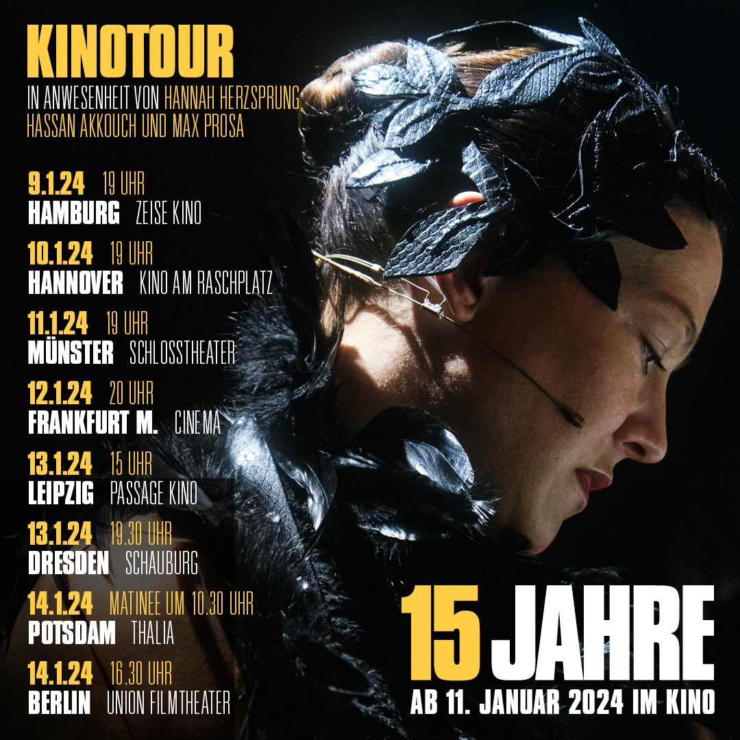 Max Prosa (@maxprosa) on Twitter photo Kommt auf unsere Kinotour! Hannah Herzsprung, <a href="/HassanAkkouch/">Hassan Akkouch</a> und ich zeigen den Film, beantworten Fragen und singen Lieder. Karten: maxprosa.de/pages/konzerte Kommt auf unsere Kinotour! Hannah Herzsprung, <a href="/HassanAkkouch/">Hassan Akkouch</a> und ich zeigen den Film, beantworten Fragen und singen Lieder. Karten: maxprosa.de/pages/konzerte