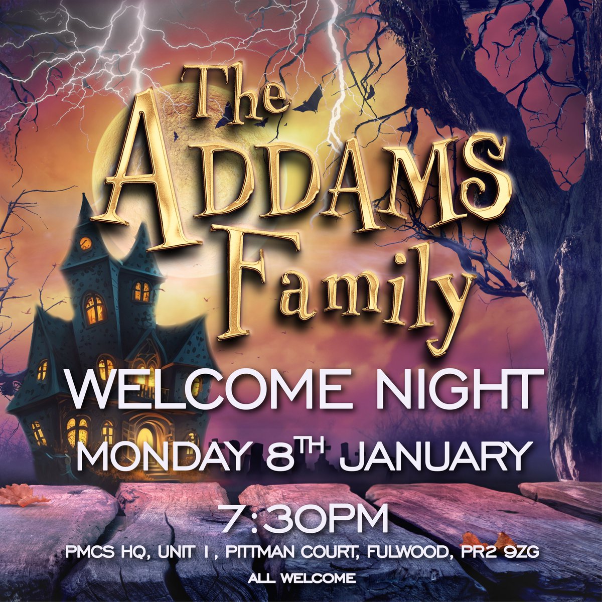 Preston Musical (@prestonmusical) on Twitter photo Call out for potential cast members for our June Production of the Addams Family. Welcome event details can be found on the link - Monday 8th January tinyurl.com/ume7y89k #OurPreston #PMCSAddamFamily <a href="/visitpreston/">Visit Preston</a> <a href="/leponline/">Lancashire Post</a> <a href="/BBCLancashire/">BBC Lancashire</a> Call out for potential cast members for our June Production of the Addams Family. Welcome event details can be found on the link - Monday 8th January tinyurl.com/ume7y89k #OurPreston #PMCSAddamFamily <a href="/visitpreston/">Visit Preston</a> <a href="/leponline/">Lancashire Post</a> <a href="/BBCLancashire/">BBC Lancashire</a>