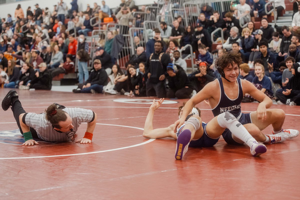 NHSwrestles's tweet photo. Amazing effort from Needham at the Brendan Grant  Tournament.  A 14-hour day that ended with 7 wrestlers placing in the top 6! 

Varsity
Rob Bobocea 6th
John Marino 6th
Nathan Taub  6th
JV
Brandon Hill 2nd
Grayson Skroce 2nd
Andreas Lemus-Mesa 5th
Jonothan Gregg 6th
@NHSRockets https://t.co/roQYCKkVu1