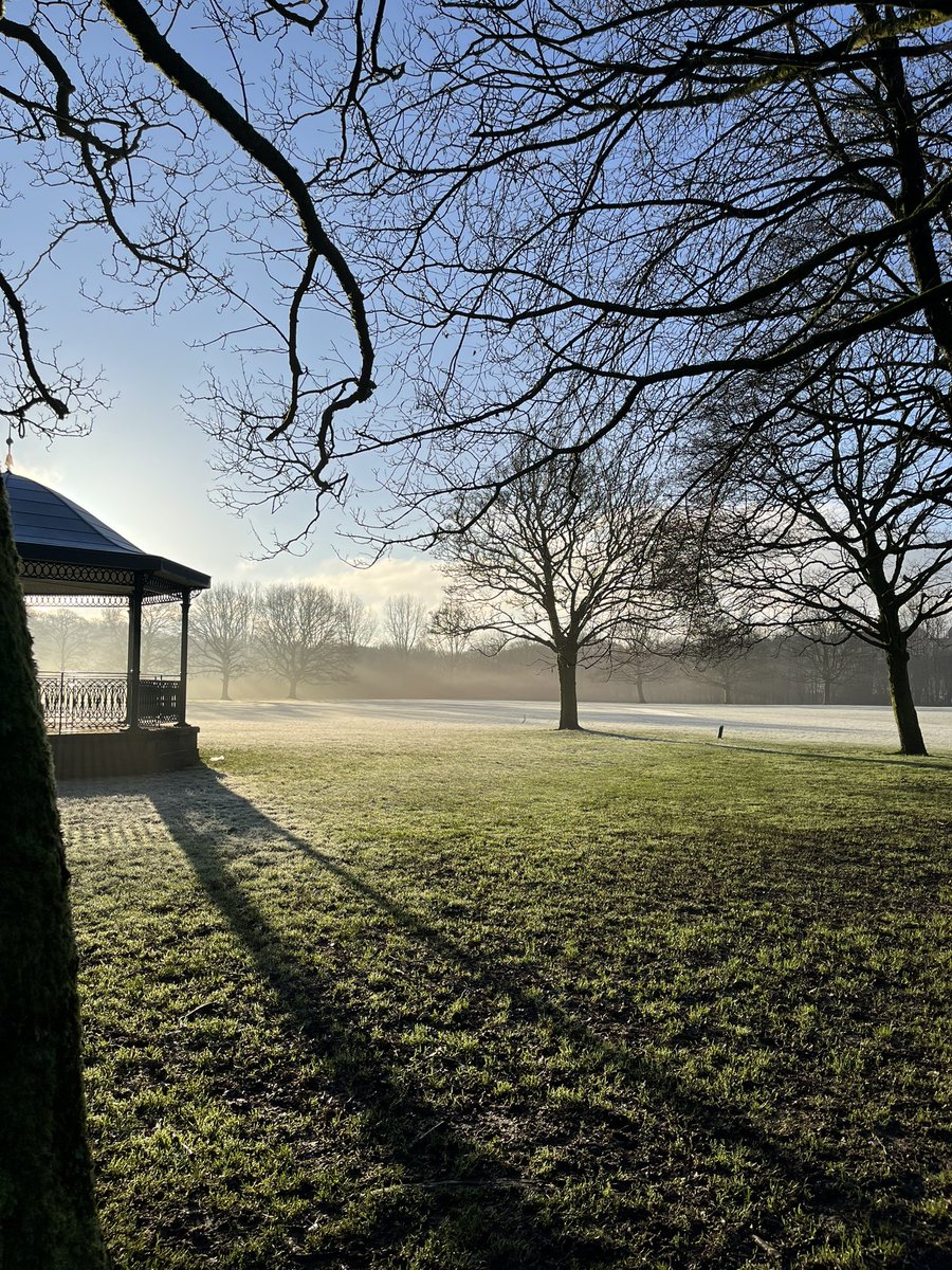 What a lovely morning ☀️❄️