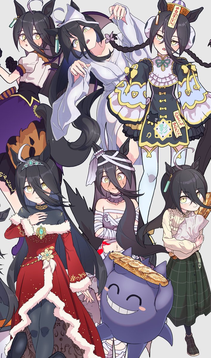 #三連休はフォロワーさんが増えるらしい
マンハッタンカフェ多め基本ウマ娘たまにskeb絵あげてます。 