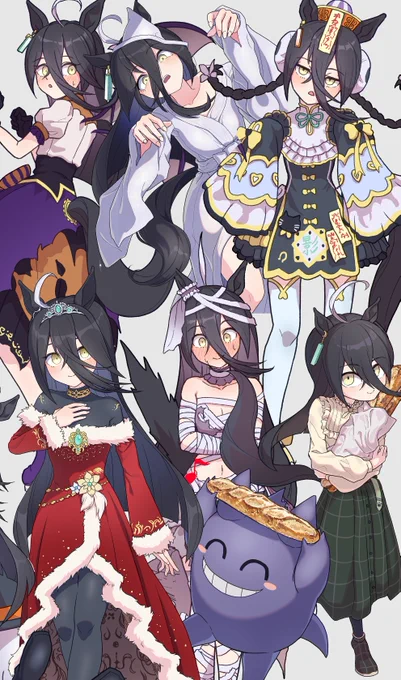 #三連休はフォロワーさんが増えるらしい
マンハッタンカフェ多め基本ウマ娘たまにskeb絵あげてます。 