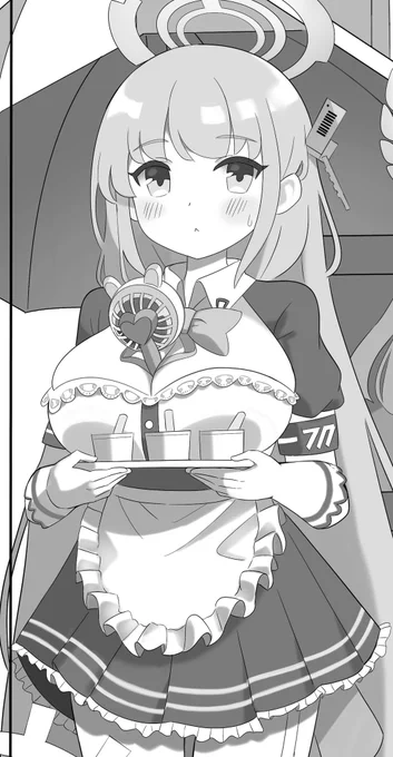 そしてこちらはメイドエイミ
アスナのサイズで割とちょうど良さそう 