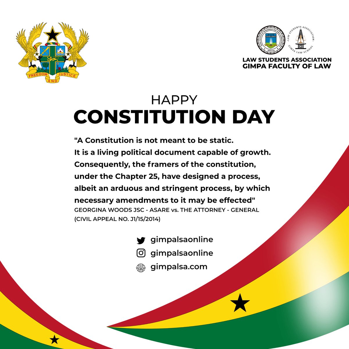 Gimpa Law Students Association tweet media