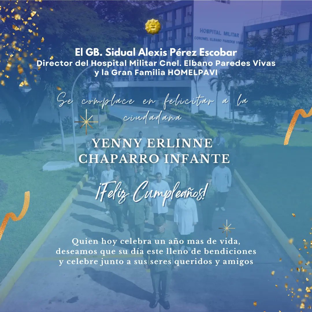 hospimilAragua's tweet photo. #7Ene || El Ciudadano GB. Sidual Alexis Pérez Escobar, junto a la gran familia Homelpavi se complacen en felicitar a los cumpleañeros en su día por celebrar un año más de vida.

¡Feliz Cumpleaños!

#EncrucijadaDeSalud
#FelizCumpleaños
#CumpleañerosHomelpavi https://t.co/YVZA9V9h5v