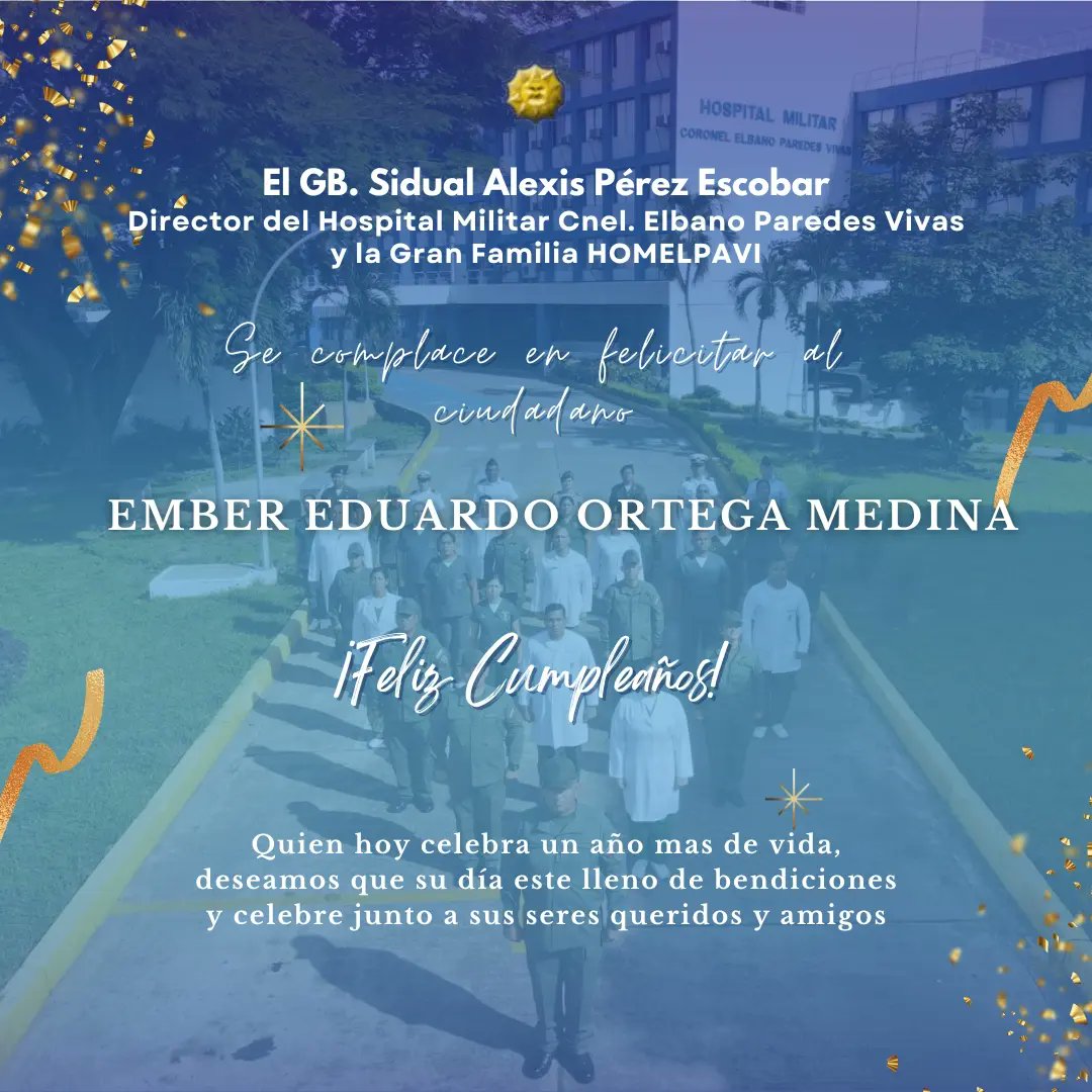 hospimilAragua's tweet photo. #7Ene || El Ciudadano GB. Sidual Alexis Pérez Escobar, junto a la gran familia Homelpavi se complacen en felicitar a los cumpleañeros en su día por celebrar un año más de vida.

¡Feliz Cumpleaños!

#EncrucijadaDeSalud
#FelizCumpleaños
#CumpleañerosHomelpavi https://t.co/YVZA9V9h5v