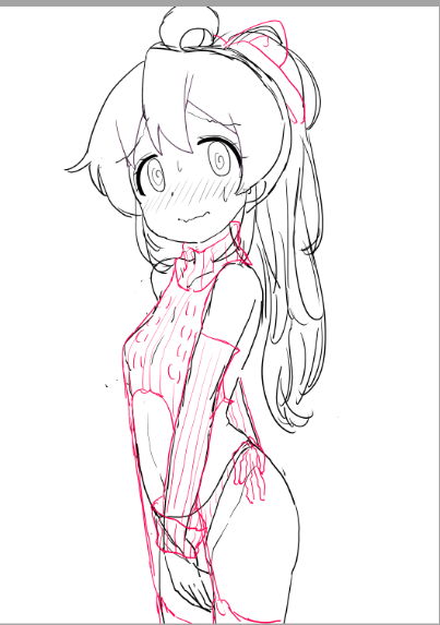 なんか構図が普通だけど・・・時間無いしいいか 