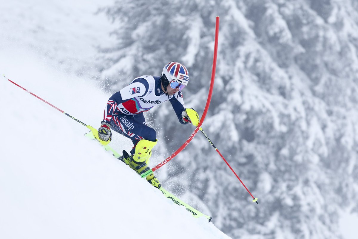 Adelboden @fisalpine Slalom World Cup final results ⬇️ @daveryding 21st place @BillyMajorSki 38th place @LaurieTaylorSki DNF #gbsnowsport