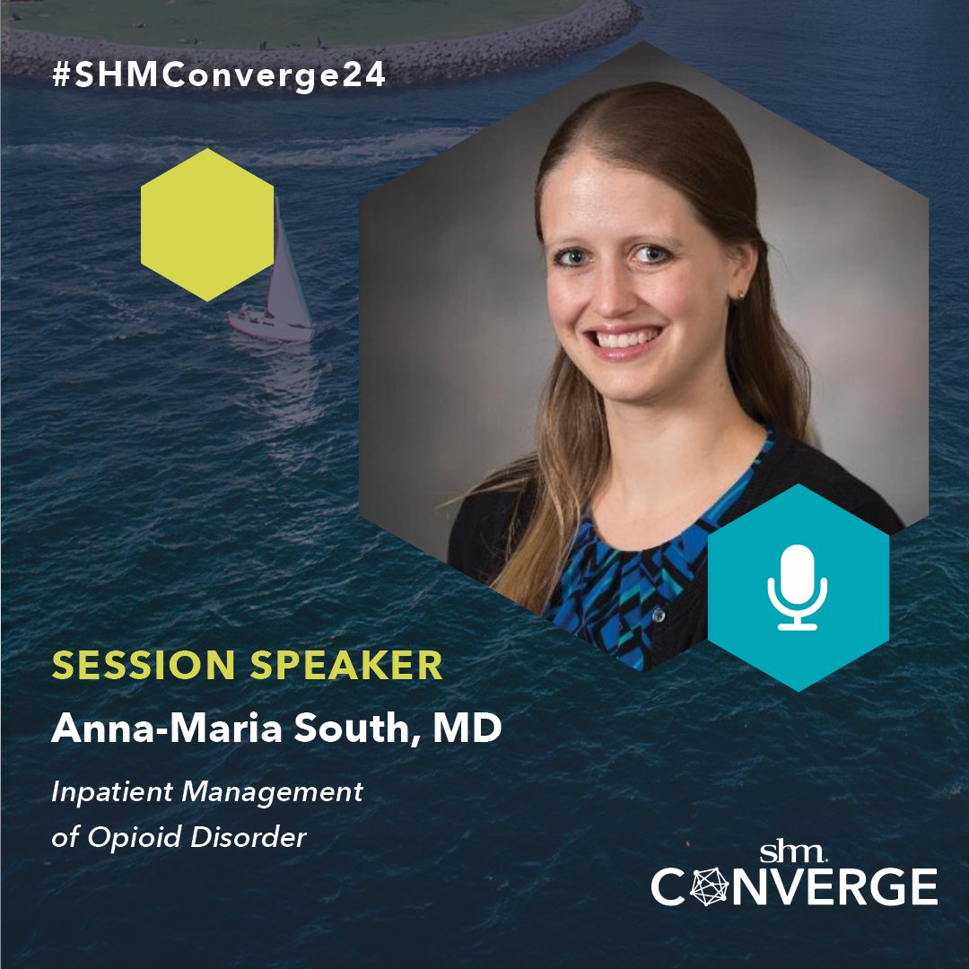 Register now to attend the Inpatient Management of Opioid Disorder session, led by Dr. Anna-Maria South, @AnnaMariaSouth! 📣 Early bird rates are live until January 31, 2024. ❗ #SHMConverge24 #OUD bit.ly/41O9D9B