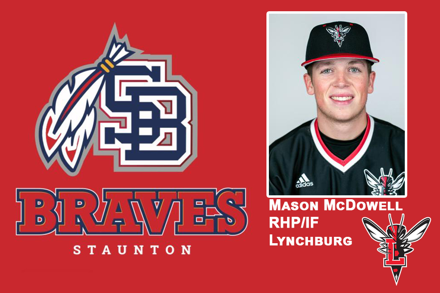 StauntonBraves's tweet photo. Mason McDowell, a soph. RHP/IF at @LynchburgBaseBl has signed to play the 2024 summer season with the @StauntonBraves in the @VBLBaseball https://t.co/vqOcZ5nHBC