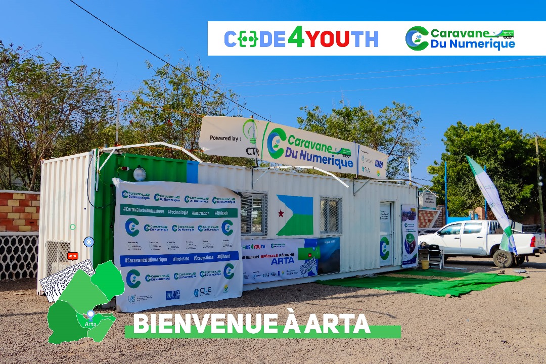 DjiboutiTechHub's tweet photo. 🚀C'est parti pour la #CaravaneDuNumerique à #Arta!

#Djibouti #CaravaneDuNumerique #CDN #Code4Youth #STEM #LaFabriqueDesTalents #GirlsInIct #FuturOfWork #Innovation #Inclusion #Numérique #Jeunesse #StemForKids https://t.co/FrR4whOuNz
