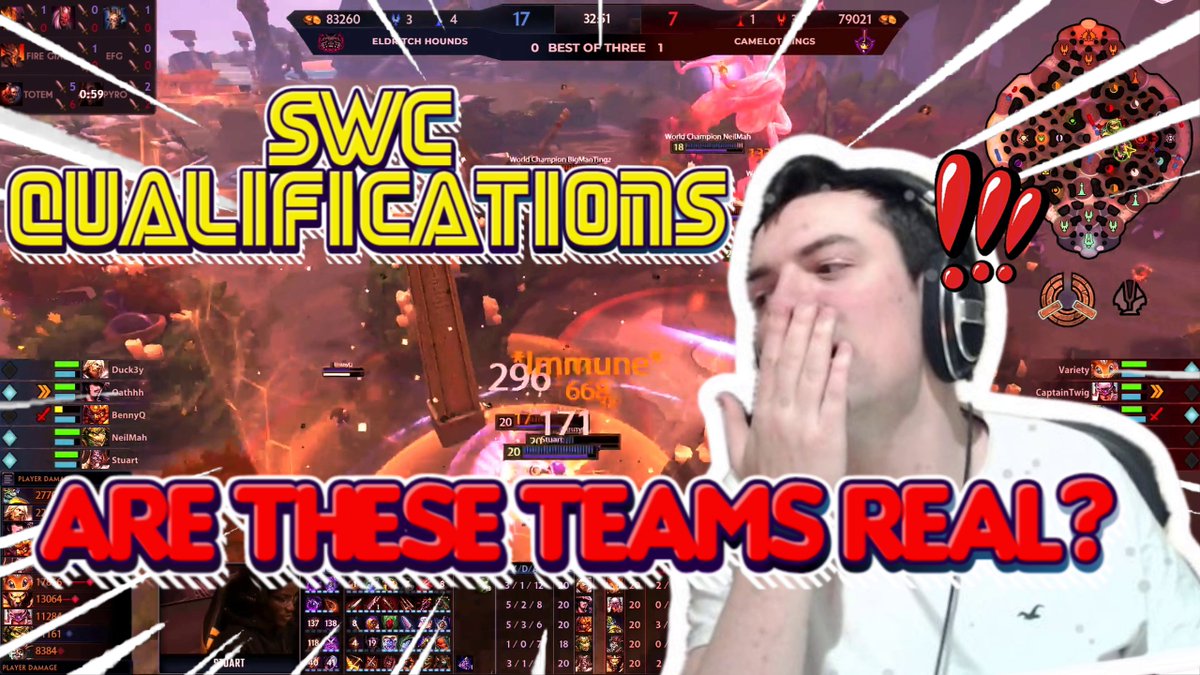 HayzerSmite's tweet photo. Got a sick SWC Qualifiers Day 1 and 2 highlights video up, edited by the goat @Bahyesta, check it out while we wait for our final qualification matches today xox

https://t.co/PjiQWf5aYA https://t.co/11fQLb0Sp5