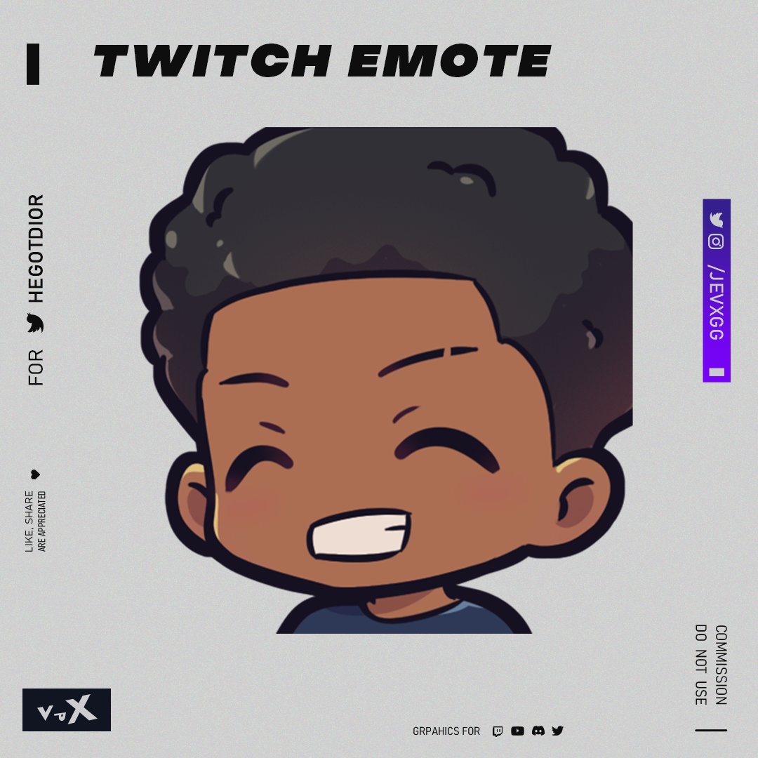 jevxgg's tweet photo. Twitch emote for @HeGotDior https://t.co/QMup8Rj8aK