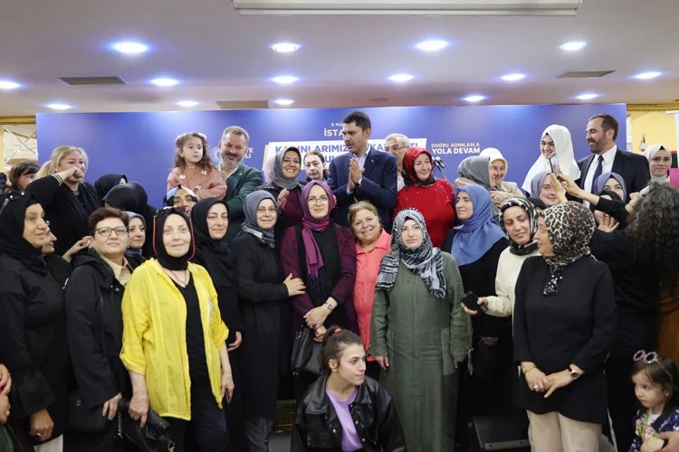 İstanbul için; “Bakarız değil, yaparız diyen, Laf değil, proje üreten” 
İstanbul İBB Adayımız <a href="/murat_kurum/">Murat KURUM</a> ‘a başarılar diliyorum . Hayırlı olsun! Rabbim utandırmasın. 🤲
#Yenidenİstanbul için #HazırızKararlıyız