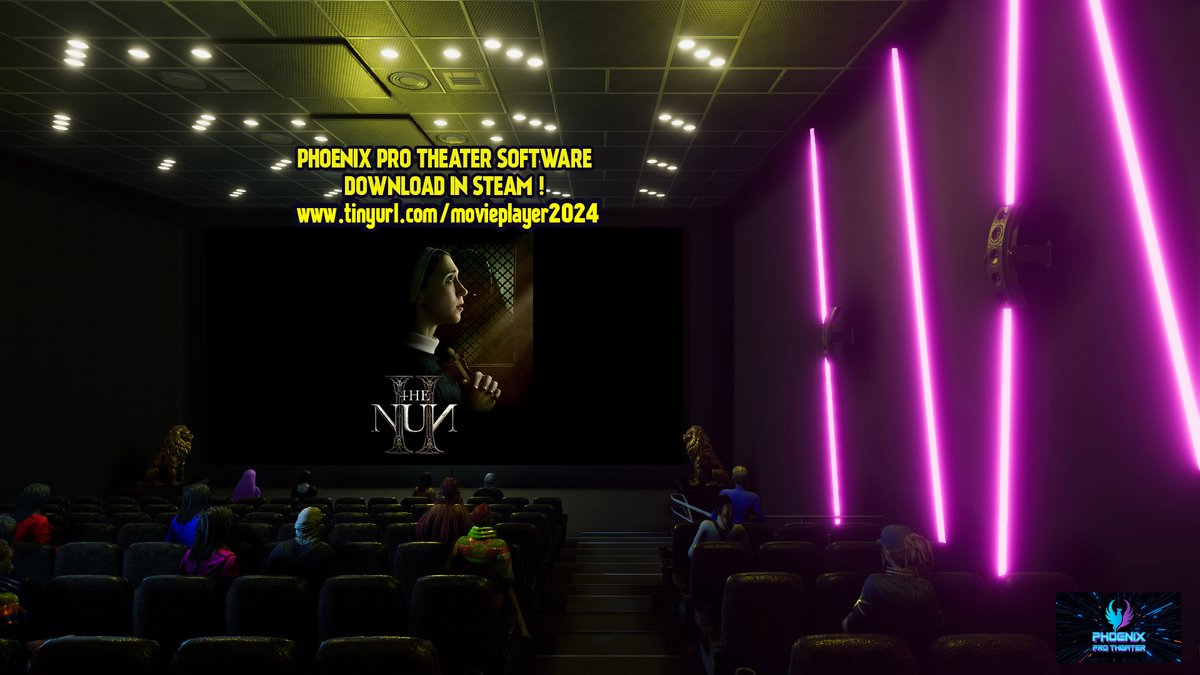 procyonnemesis's tweet image. Watch the Nun 2 with theater experience in Phoenix Pro Theater Software.  #nunmovie #nun2 #nunmovies #jameswan #conjuringuniverse