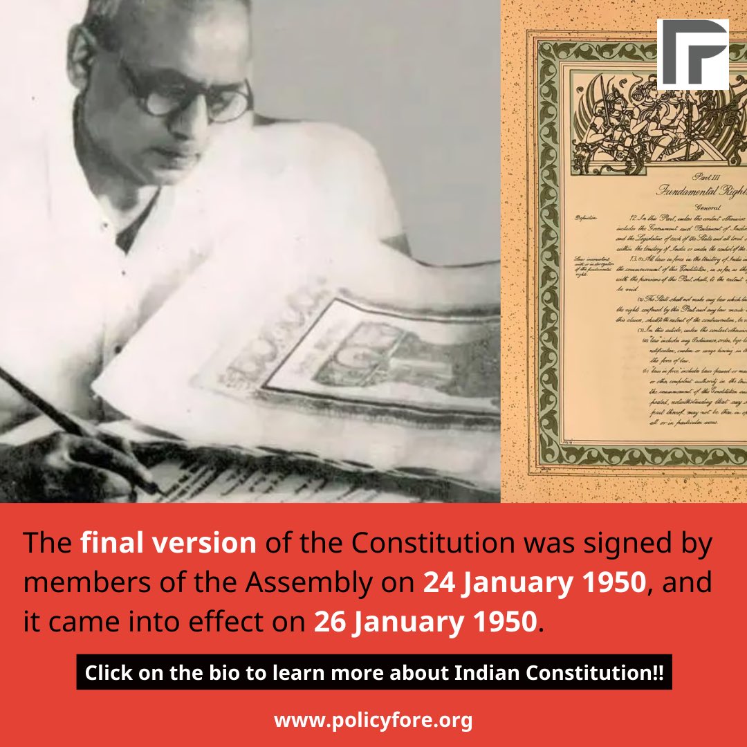 policyfore's tweet photo. The final version of the constitution was signed by members of the Assembly https://t.co/4EMGXJcUiN