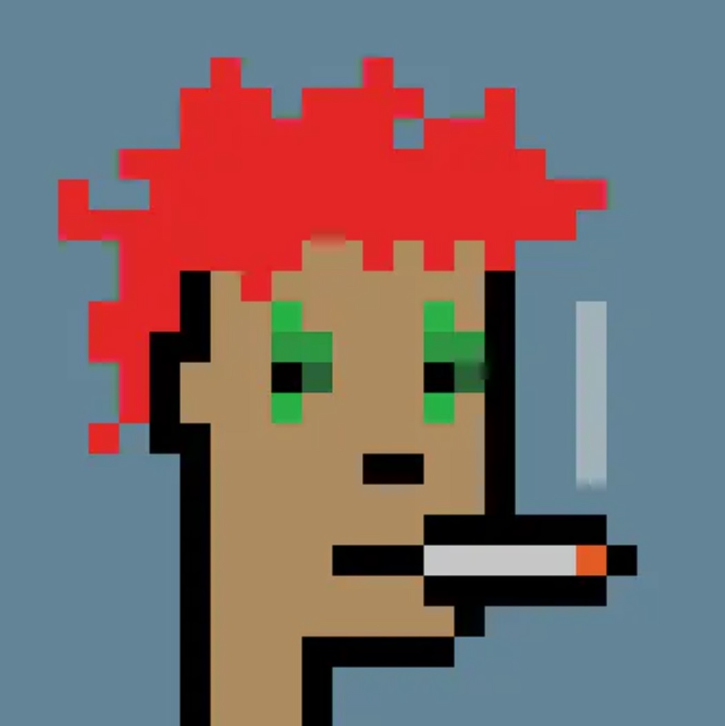 PaintedPunk's tweet photo. My favorite Painted Punk #4701 wrapped in ETH is on sale.
Current price - 0,022 ETH

✅Male 
✅3 Attributes
✅Crazy Hair
✅Cigarette
✅Clown Eyes Green

https://t.co/yrqlthbAFB https://t.co/JVcpjikQh2