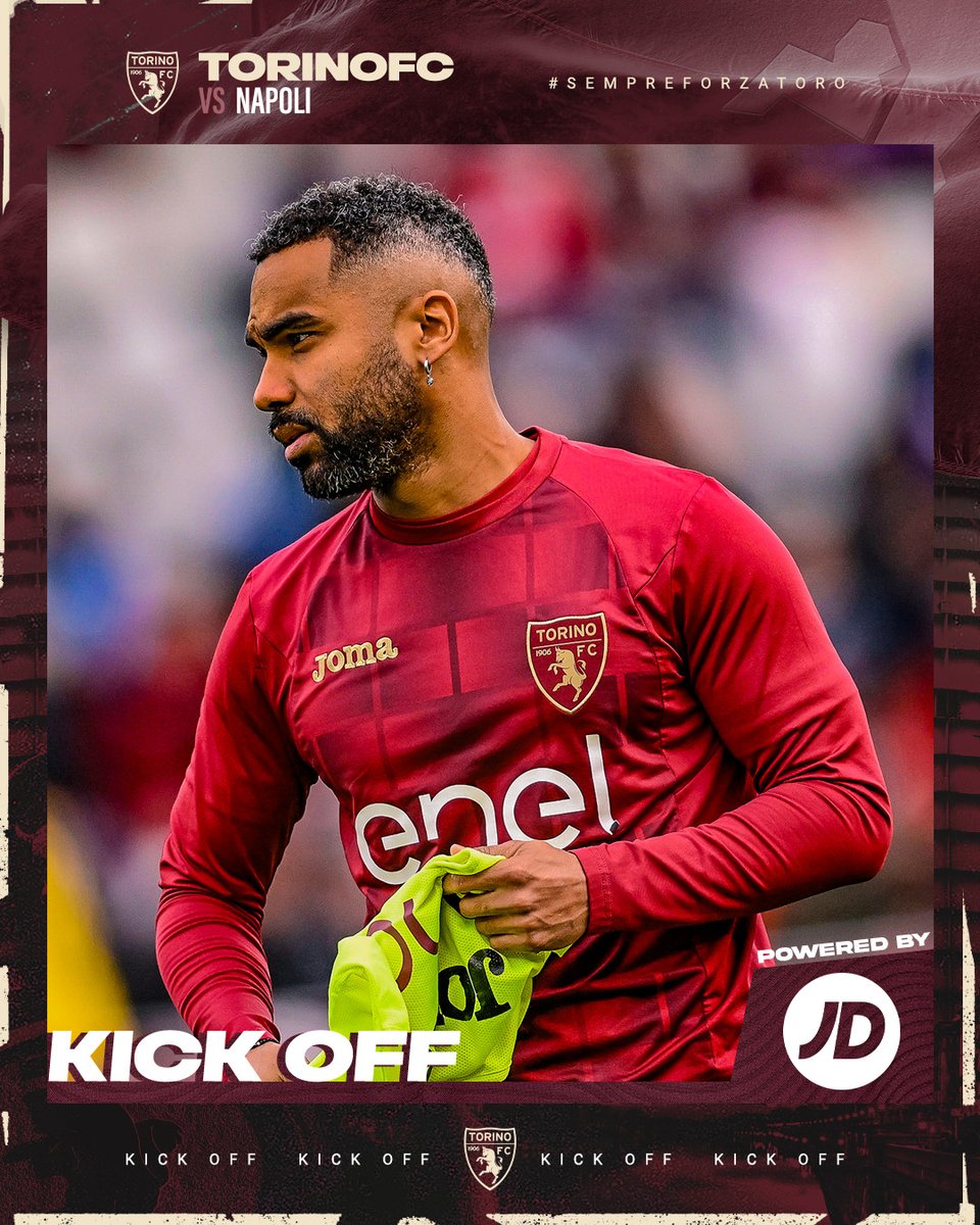 TorinoFC_1906's tweet photo. 𝘼𝙉𝘿𝙄𝘼𝙈𝙊! 💪▶️

#SFT | #TorinoNapoli https://t.co/2Q69YDN04I